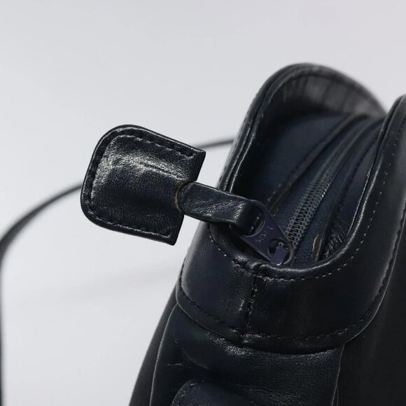 Burberrys Shoulder Bag Canvas Navy Auth ti2948 - Picture 9 of 16